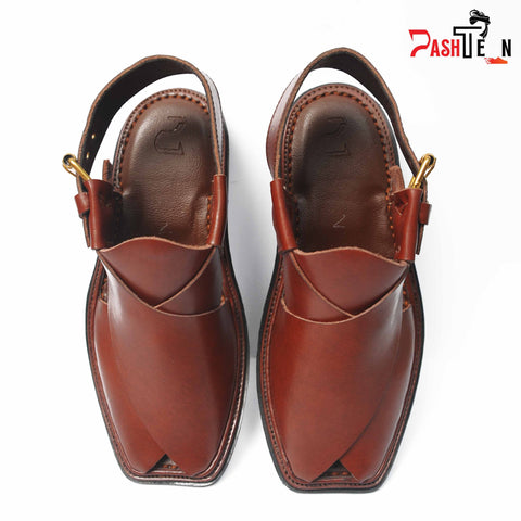 Brown colour charsada chappal